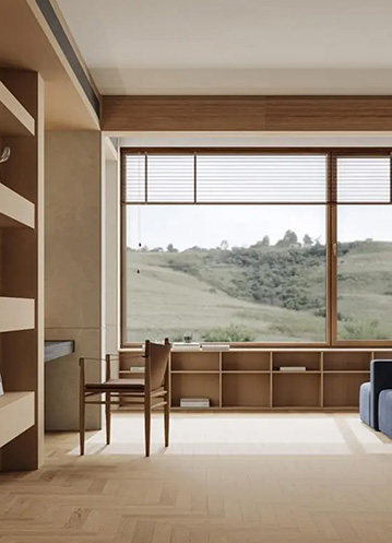 森鷹5G鋁包木窗x115：高端節(jié)能窗戶的新標(biāo)桿，締造綠色未來(lái)